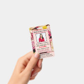 Noodhulp medische waarschuwing Aangepaste kaart Ka Badge (Handheld)