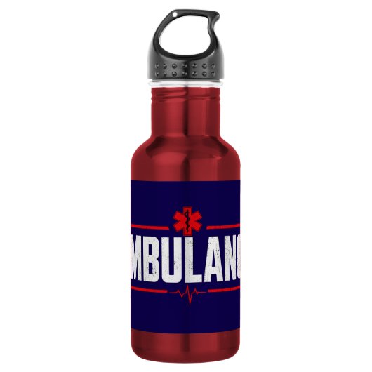 🚑 Noodhulp Waterfles (Voorkant)