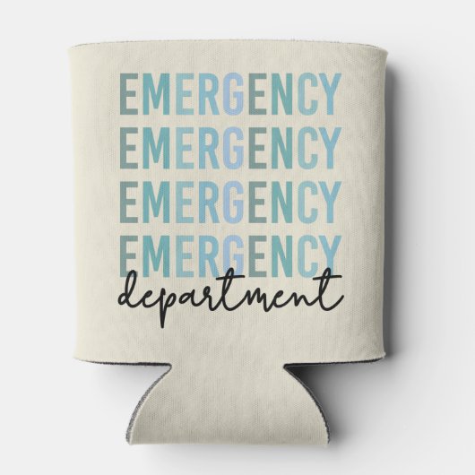 Noodhulpafdeling | ER Zuster | ER Tech Blikjeskoeler (Achterkant)