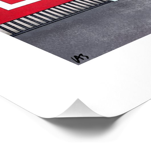 Noodhulpafdeling Perfect Poster (Hoek)