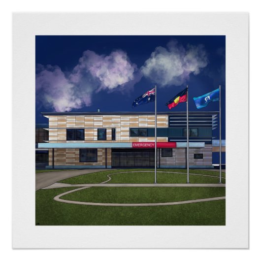 Noodhulpafdeling Perfect Poster (Voorkant)