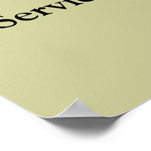 Noodhulpdiensten Poster (Hoek)