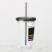 Noodinterventie-instructies Acryl Drinkbeker (Rechts)