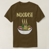 Noodist Ramen Funny Noodle Foodie Long Sleeves Gif T-shirt (Design voorkant)