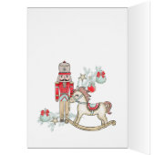 Noodkraker, kerstboom, Kaart van rotpaarden (Binnen (Links))