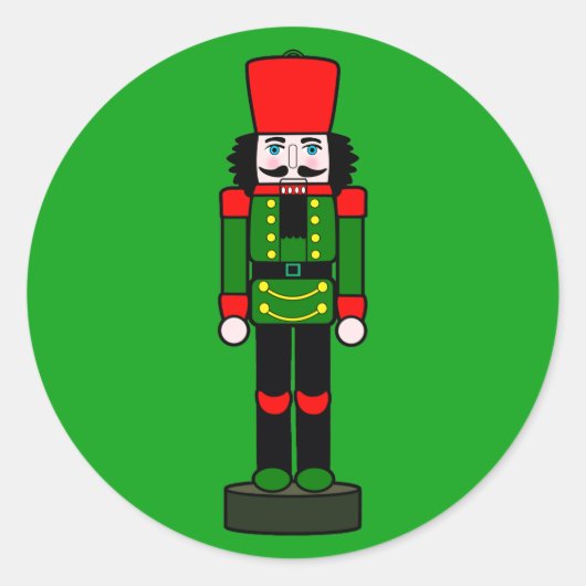 Noodkraker op Duty Ronde Sticker (Voorkant)