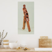 Noodkrakers in de vorm van een man poster (Keuken)