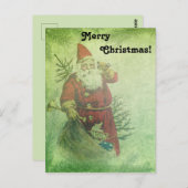  noodkreeft Evergreen Briefkaart (Voorkant / Achterkant)