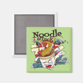 Noodle Aanval Magneet (Voorkant / Achterkant)