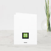 Noodle Fish Gefeliciteerd! Kaart (Achterkant)