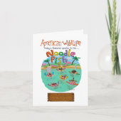 Noodle Fish Gefeliciteerd! Kaart (Voorkant)