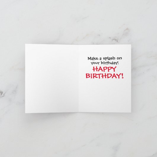 Noodle Fish Gefeliciteerd! Kaart (Binnen)