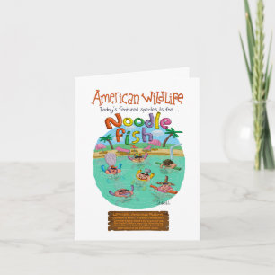 Noodle Fish Gefeliciteerd! Kaart