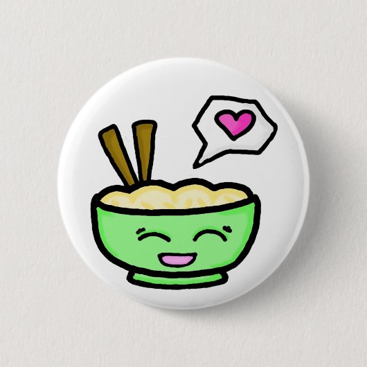 Noodle Love Button (Voorkant)
