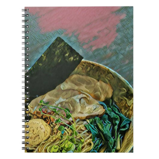 Noodle-mingeschenkje Notitieboek (Voorkant)