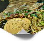 Noodle-mingeschenkje Poster (Hoek)