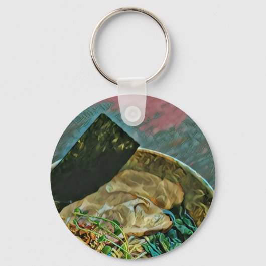 Noodle-mingeschenkje Sleutelhanger (Voorkant)
