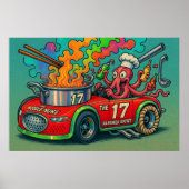 Noodle Nuke (Ramen Rocket) Poster (Voorkant)