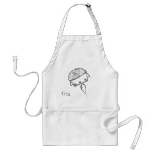 Noodle Spaceship Apron Standaard Schort