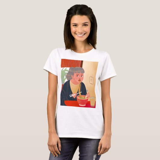 Noodle-T-1 T-shirt (Voorkant volledig)