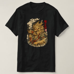Noodle Tengu – Japans mythemonster gemaakt van Ram T-shirt