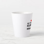 NOODLEN EN VERLIES LATTE MOK (Voorkant)