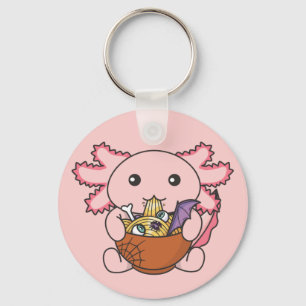 Noodles Japans noedels Halloween Axolotl Ramen K Sleutelhanger
