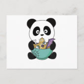 Noodles Japans Noodles Halloween Panda Ramen Briefkaart (Voorkant)