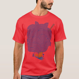 Noodles Minimalistische Lijnen Japans Eten door To T-shirt