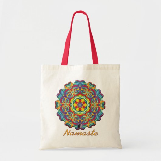 Noodles Namaste Kaleidoscope Tote Bag (Voorkant)