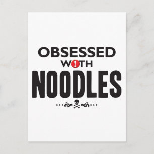 Noodles Obssed Briefkaart