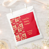 Noodles Pasta Kind 1e verjaardag Italiaanse Bedankzakje (Geknipt)