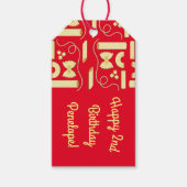 Noodles Pasta Kind 1e verjaardag Italiaanse Cadeaulabel (Voorkant)