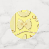 Noodles Pasta Kind 1e verjaardag Italiaanse Confetti (Kleine voorkant)