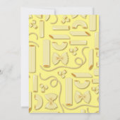 Noodles Pasta Kind 1e verjaardag Italiaanse Kaart (Achterkant)