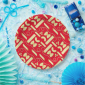 Noodles Pasta Kind 1e verjaardag Italiaanse Papieren Bordje (Feest)