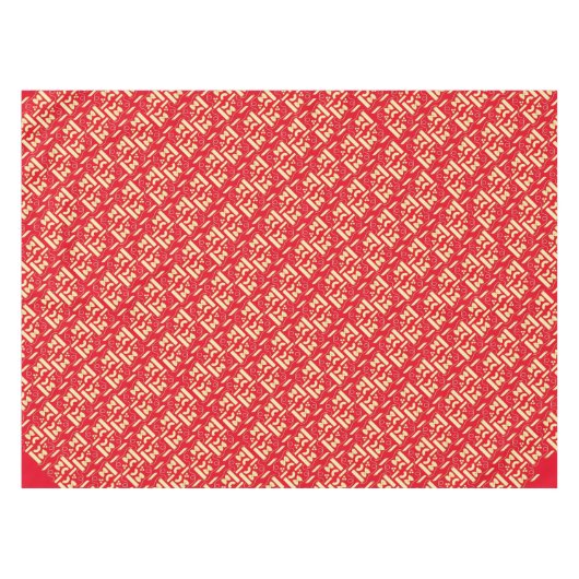 Noodles Pasta Kind 1e verjaardag Italiaanse Tafelkleed (Voorkant (Horizontaal))