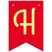 Noodles Pasta Kind 1e verjaardag Italiaanse Vlaggetjes (Tweede vlag)