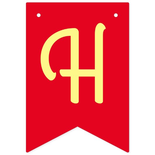 Noodles Pasta Kind 1e verjaardag Italiaanse Vlaggetjes (Tweede vlag)