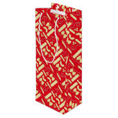 Noodles Pasta Kind 1e verjaardag Italiaanse Wijn Cadeautas (Achterkant Gekanteld)