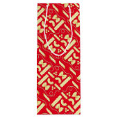 Noodles Pasta Kind 1e verjaardag Italiaanse Wijn Cadeautas (Achterkant)