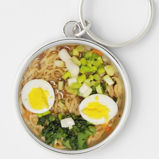 Noodles, Ramen Funny Soup Sleutelhanger (Voorkant)