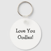 Noodles, Ramen Funny Soup Sleutelhanger (Achterkant)