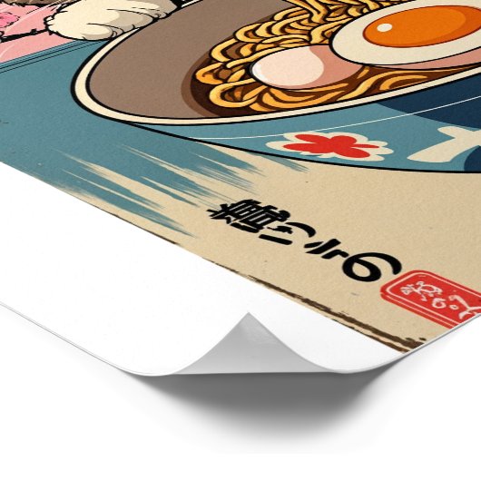 Noodles Time Poster (Hoek)