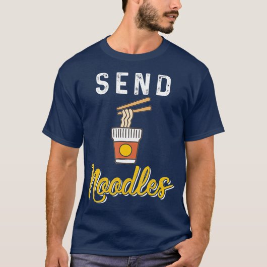 Noodles verzenden t-shirt (Voorkant)