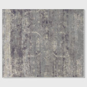  Noodlijdend Abstract Antiek Beige Grijs Cadeaupapier (Vlak)