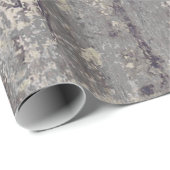  Noodlijdend Abstract Antiek Beige Grijs Cadeaupapier (Rol Hoek)