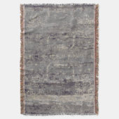  Noodlijdend Abstract Antiek Rustic Grey Deken (Voorkant Verticaal)