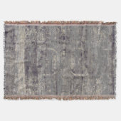  Noodlijdend Abstract Antiek Rustic Grey Deken (Voorkant)