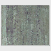  Noodlijdend Abstract Antiek Sage Groen Cadeaupapier (Vlak)